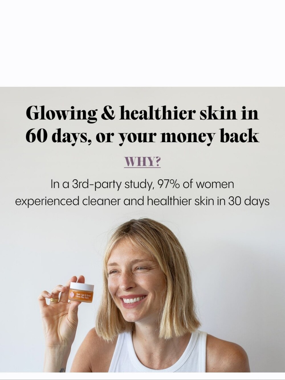 New Froya Organics Day Balm Face Cream Anti-Aging Insane Glow Pomegranate - Picture 7 of 13